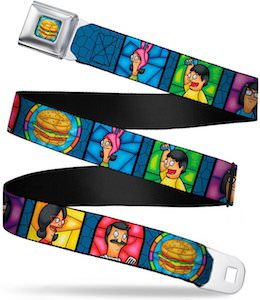 Bob’s Burgers Stained Glass Belt