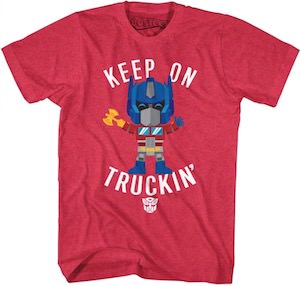 Optimus Prime Keep On Truckin T-Shirt