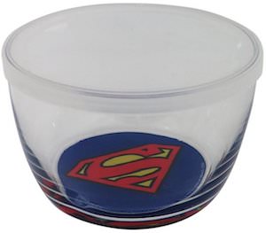 DC Comics Glass Superman Storage Container