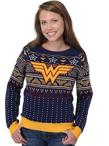 DC Comics Wonder Woman Christmas Sweater