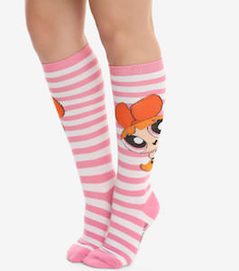 Powerpuff Girls Blossom Socks