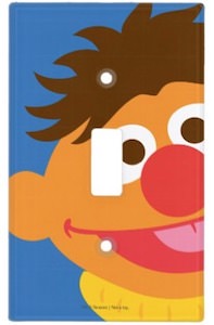 Sesame Street Ernie Switch Plate