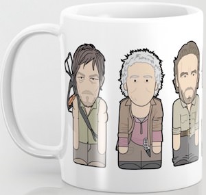 The Walking Dead Rick And The Gang Mug