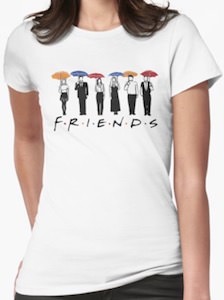 Friends Umbrella T-Shirt