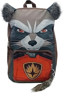Rocket Raccoon Head Backpack