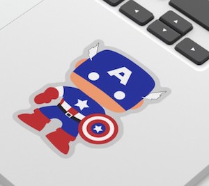 Captain America Sticker