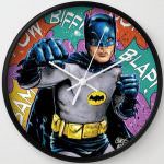 Fighting Batman Wall Clock