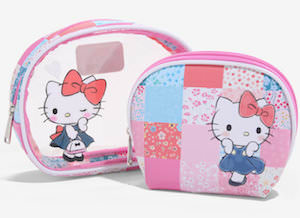 Hello Kitty Makeup Bag Set
