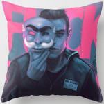 MR. Robot Fsociety And Elliot Pillow