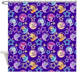 My Little Pony Friends Shower Curtain