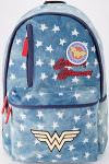 Denim Wonder Woman Backpack