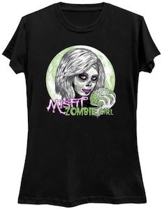 Misfit Zombie Girl T-Shirt