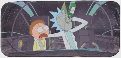 Drinking Rick Car Sun Shade