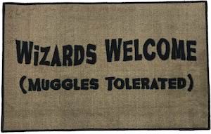 Harry Potter Wizards Welcome Doormat