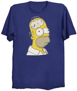 Inside The Brain Of Homer T-Shirt