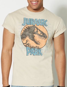 Jurasic Park Log T-Shirt