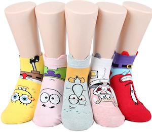 SpongeBob Character Socks