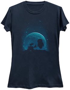 Wall-E Gives Eve Flowers T-Shirt