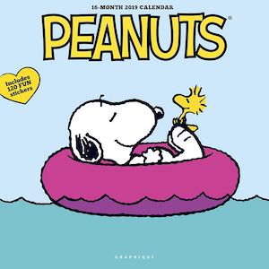 2019 Peanuts Happiness Is Wall Calendar