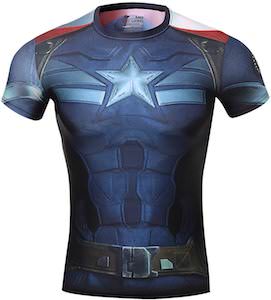 Captain America Costume T-Shirt