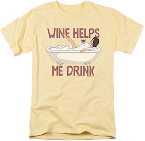 Linda Wine Helps Me Drink T-Shirt