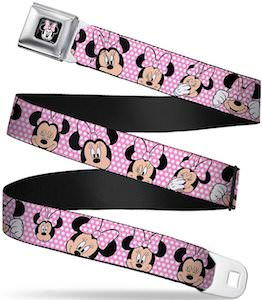 Disney Pink Minnie Mouse Belt