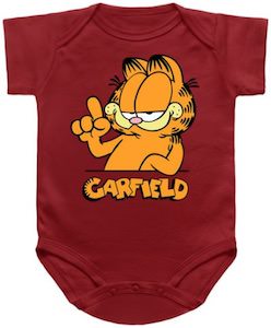 Just Garfield Baby Bodysuit