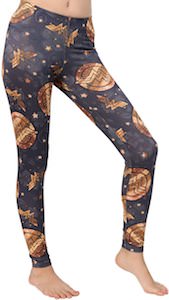 Wonder Woman Gold Logo Leggings