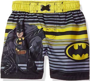 Batman Striped Toddler Swim Shorts