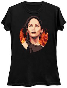 The Hunger Games Katniss The Girl On Fire T-Shirt