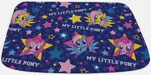 My Little Pony Stars Bath Mat