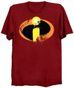 Painted Incredibles Logo T-Shirt