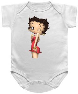 Winking Betty Boop Bodysuit