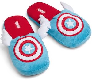 Marvel Captain America Slippers With Wings