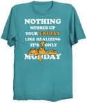 Garfield Messed Up Friday T-Shirt
