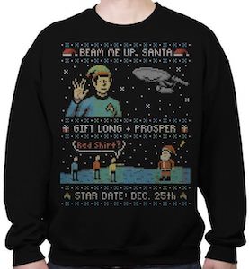 Star Trek Gift Long And Prosper Christmas Sweater