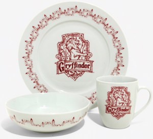 Harry Potter Gryffindor Dinnerware Set