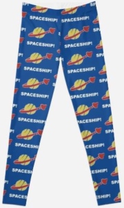 Spaceship Spaceship LEGO Movie Leggings