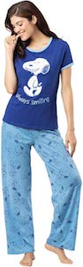 Women’s Snoopy Always Smiling Pajama