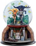 Batman And Robin And The Batcave Snow Globe