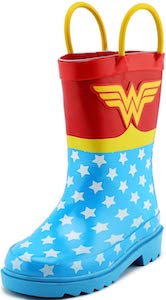 Kids Wonder Woman Rain Boots