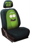 Pickle Rick Car Seat Cover