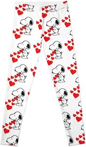 Peanuts Snoopy Love Leggings