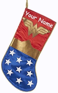 Wonder Woman Personalized Christmas Stocking