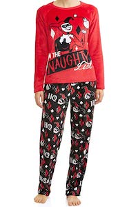 Naughty Harley Quinn Pajama Set