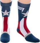 Captain America Star Socks