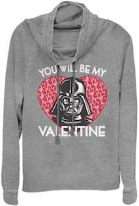 Star Wars Darth Vader Will You Be My Valentine Sweatshirt