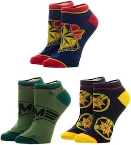 Captain Marvel Socks