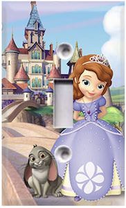 Sofia The First Light Switch Plate