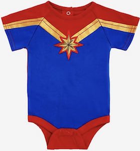 Captain Marvel Bodysuit